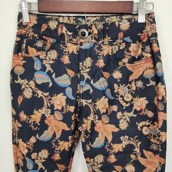 Desigual Peony Long Print Trousers Size 36/XS - Picture 12 of 12